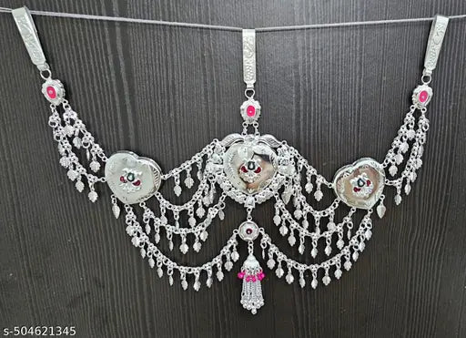 Lustrelia Royal Silver Plated Kamarbandh