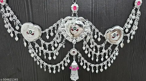 Lustrelia Royal Silver Plated Kamarbandh